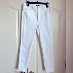 Express white jeans